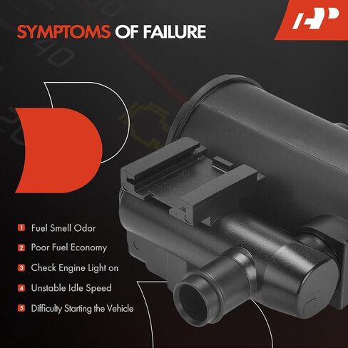 A-Premium Vapor Canister Vent Solenoid Valve Compatible with Hyundai Sonata 2006-2010, Accent 2011-2017, Azera 2007-2010 & Kia Sportage 2010-2013, Rio 2012-2018, 1.6L in Kuwait