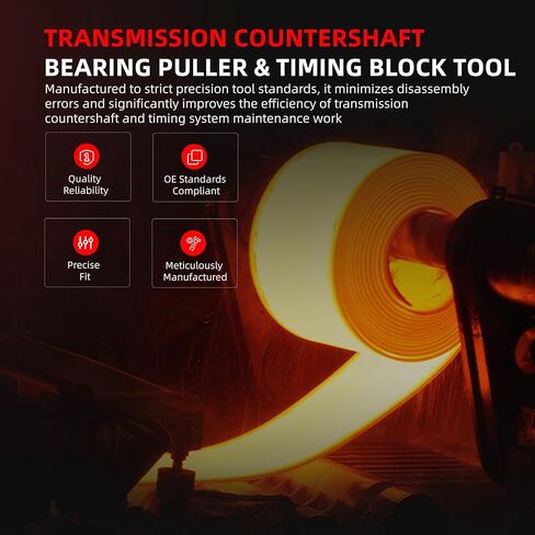 RR1014TR Transmissions Countershaft Front Bearings Puller Removal Tool and RR1013TR Transmission Timing Block Countershaft Support Tool for Eaton Fuller Transmissions in Kuwait