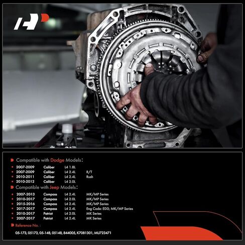 مجموعة قابض ناقل الحركة A-Premium مع أسطوانة القابض التابعة المتوافقة مع Jeep Compass 2007-2017، وPatriot 2007-2017، وDodge Caliber 2007-2012 in Kuwait
