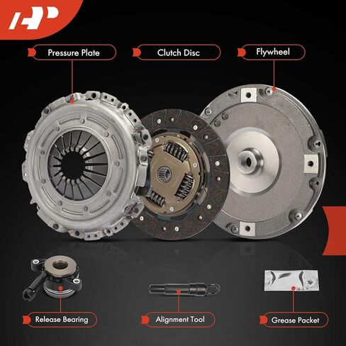 مجموعة قابض ناقل الحركة A-Premium مع أسطوانة القابض التابعة المتوافقة مع Jeep Compass 2007-2017، وPatriot 2007-2017، وDodge Caliber 2007-2012 in Kuwait