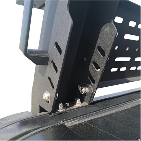 Pickup Truck Bed Canopy Semi‑High Removable Aluminum Camper Shell with Roof Rack Heavy‑Duty Overlanding Cargo Storage Vehicle Conversion in Kuwait