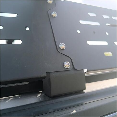 Pickup Truck Bed Canopy Semi‑High Removable Aluminum Camper Shell with Roof Rack Heavy‑Duty Overlanding Cargo Storage Vehicle Conversion in Kuwait