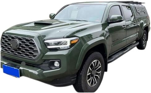 Three-Door Manganese Steel High Bed Topper Compatible with Pickup Trucks Ford F Series Toyota Hilux Great Wall Cannon Abarth – 200kg Static Load Hard Shell Truck Canopy in Kuwait