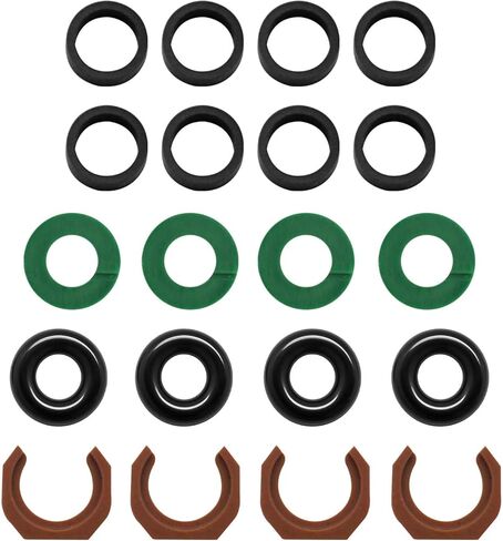 4 Sets 55577403 Fuel Injector Seal Kit Compatible with 2016-2019 Chevrolet Cruze 1.4L-L4,2016-2020 Chevrolet Malibu 1.5L-L4,2018-2020 Chevrolet Equinox 1.5L-L4 in Kuwait