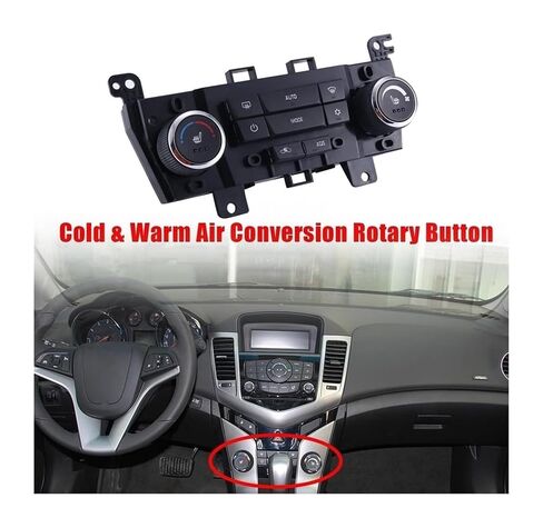 Climate Control Switch for Cruze 2009-2014 9057229 Car Air Conditioning Panel Cold Warm Conversion Button in Kuwait