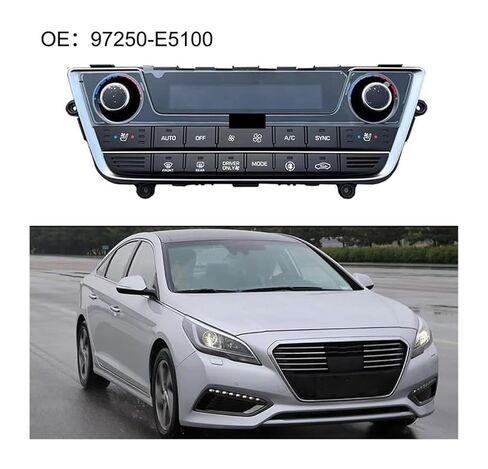 Climate Control Switch for Hyundai for Sonata LF 97250E5100 97250-E5100 Automotive Air Conditioning Panel Car Control Module Controller Con Switch in Kuwait