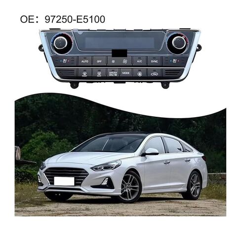 Climate Control Switch for Hyundai for Sonata LF 97250E5100 97250-E5100 Automotive Air Conditioning Panel Car Control Module Controller Con Switch in Kuwait