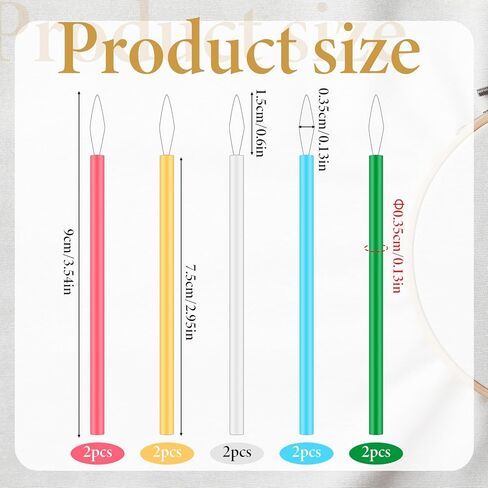 10 Pcs Needle Threader for Hand Sewing 5 Colors Needle Threading Tool Set Colorful Easy Threading Guide Plastic Sewing Machine Thread Helper for Elderly Beading and Knitting Craft Accessories in Kuwait