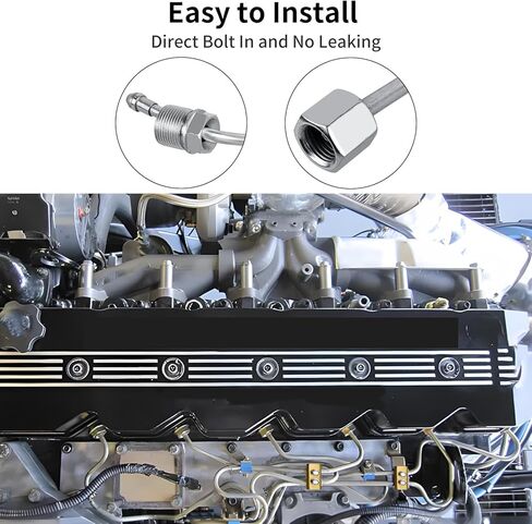 MuHize Fuel Injection Lines Kit - 3943765 Fuel Injector Line for 1998.5‐2002 24V 5.9L Cummins Engines w/ VP44 Pump 3943773 3943767 3943771 3943775 3943769 in Kuwait