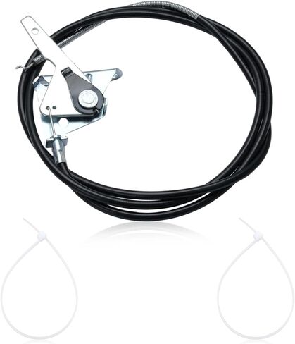 كابل خنق الخانق لـ MTD Troy-Bilt مناسب للحرفيين موستانج RZT 42 46 50 54 S L L54 L50 L46 L42، 57 بوصة جزازة العشب، كابل التحكم في الاختناق استبدال 946-05145 in Kuwait