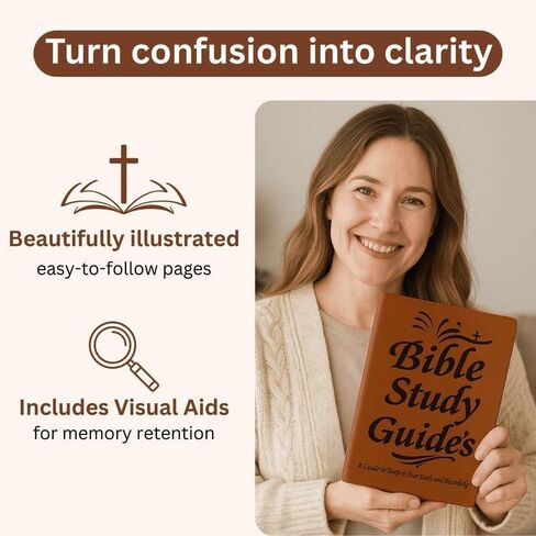 Elvasma 66-Page Bible StudyGuide, Bible Study Guide 66 Books Old new Testament Overview Christian Study Book for Personal Group use Printed Guide in Kuwait