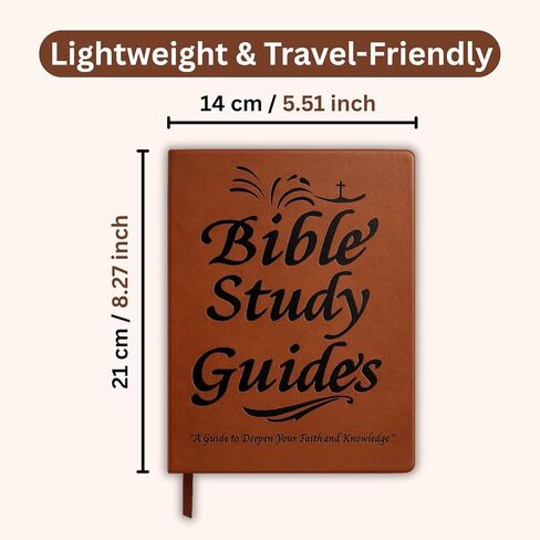 Elvasma 66-Page Bible StudyGuide, Bible Study Guide 66 Books Old new Testament Overview Christian Study Book for Personal Group use Printed Guide in Kuwait