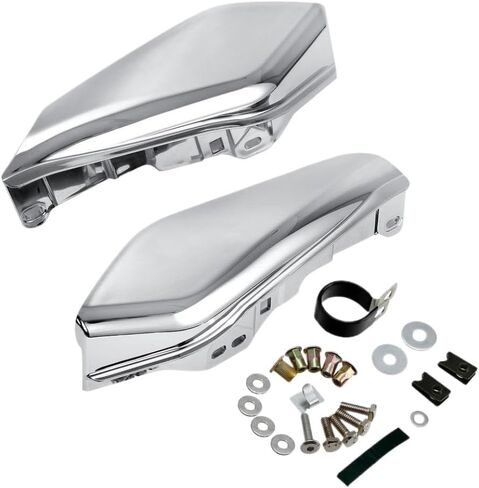 منحرف هواء متوسط ​​الإطار للدراجات النارية متوافق مع Touring Road Street Road King Electra 2017 2019 2021 2022 2024 (أسود مطفي) in Kuwait