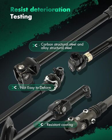 SCITOO Steering Shaft Column lower Intermediate fit 2005-2011 For Ford Crown Victoria,For Lincoln Town Car,For Mercury Grand Marquis 5W1Z3B676AB in Kuwait