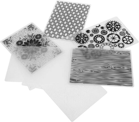 Julihai Embossing Template EasytoUse Paper Craft Tool for Creating Masterpieces 4Pcs Suitable for Cards, Scrapbooks, Paper Crafts in Kuwait