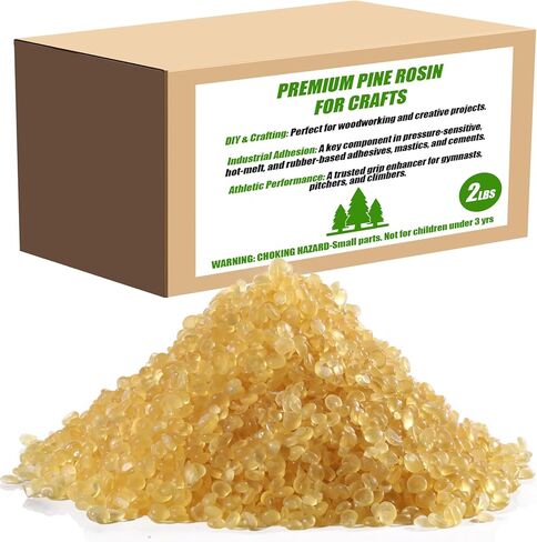 2.2 Pound Pine Resin for Beeswax Wraps, Natural Pine Resin for DIY Beeswax Wrap Making Kit, Organic Tree Resin for Musicians Athletes Dancers Grip in Kuwait