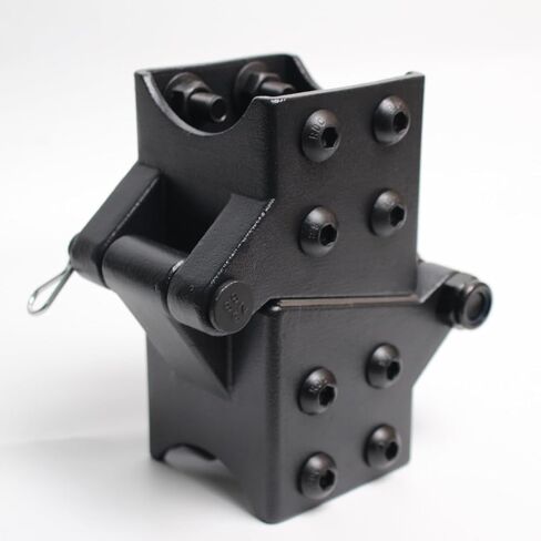 Folding Trailer Tongue Kit 11000 Lbs Towing Capacity Trailer Tongue Hinge for 3.5 x 3.5 Inch Beam, Swing Away Tongue Extension with Heavy-Duty Bolt-On Design for Boat RV Trailer Garage Storage in Kuwait