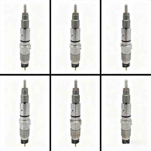 6pcs Fuel Injector 6745-11-3102 6745-11-3100 4940170 6742113102 Fits for Komatsu Engine SAA6D114E-3 Excavator PC300-8 in Kuwait
