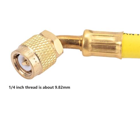Oumefar Air Conditioning Refrigeration Nitrogen Pressure Test Pressure Measurement Tool for HVAC and Automotive Systems 1/4 SAE Inch Interface 60bar Range in Kuwait