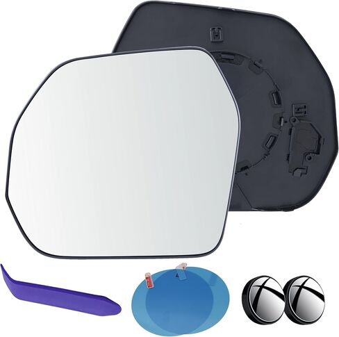 EAP Driver Side Mirror Glass Replacement Compatible with Toyota Tundra 2022-2024, Heated Without Auto Dimming, 87907-0C010, 879070C010 in Saudi Arabia