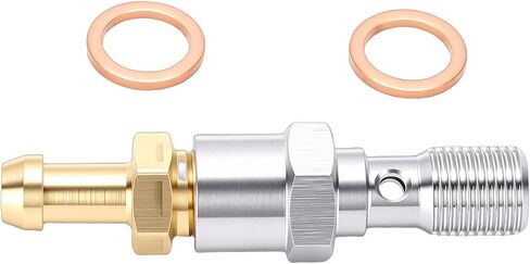 M10 X 1.00 Bleed Screw For Motorcycle Brake Caliper - High Strength Bleeder Screw With Dust Cap in Kuwait