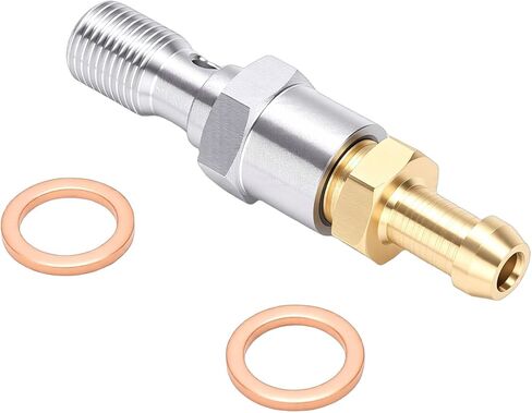 M10 X 1.00 Bleed Screw For Motorcycle Brake Caliper - High Strength Bleeder Screw With Dust Cap in Kuwait