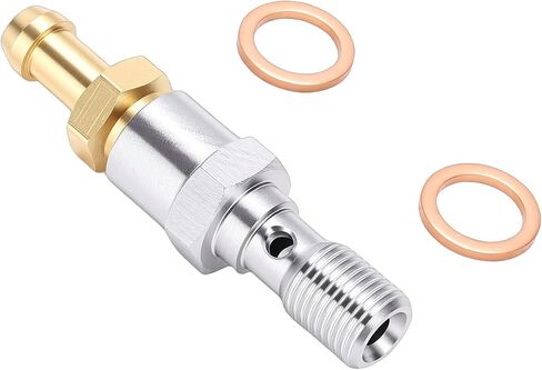M10 X 1.00 Bleed Screw For Motorcycle Brake Caliper - High Strength Bleeder Screw With Dust Cap in Kuwait
