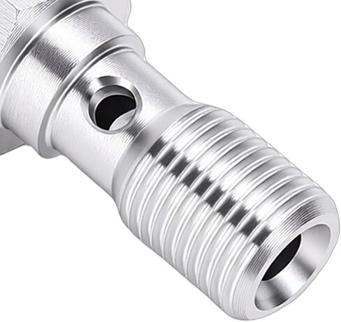 M10 X 1.00 Bleed Screw For Motorcycle Brake Caliper - High Strength Bleeder Screw With Dust Cap in Kuwait