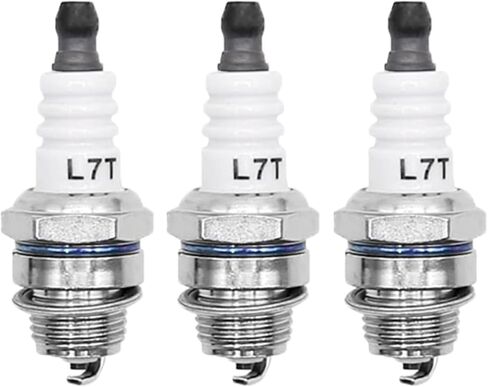 L7T Spark Plug 2-Stroke Fits for Mini Pocket Bike ATV Quad Scooter Trimmer Blower Chainsaw Gas Scooters Brushcutter Strimmer Lawnmover 33cc 36cc 43cc 47cc 49cc 52cc Engine in Kuwait