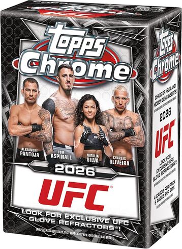 2026 Topps Chrome UFC - Factory Sealed - Value Box in Kuwait