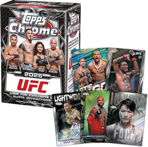 2026 Topps Chrome UFC - Factory Sealed - Value Box in Kuwait