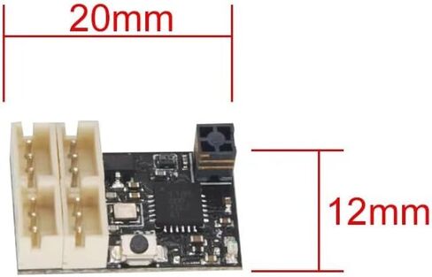 DasMikro DSK-250B 4CH Micro Receiver Flysky AFHDS3 Tower Antenna for RC Car Boat in Kuwait