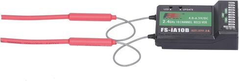 جهاز استقبال Goolsky Flysky FS-iA10B 10 قنوات 2.4 جيجا هرتز AFHDS 2A جهاز استقبال متوافق مع Flysky FS-i6 FS-i6S FS-i6X FS-i10 RC جهاز إرسال لطائرة هليكوبتر بدون طيار RC in Kuwait