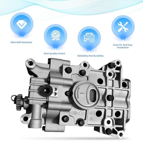23300-2G400 مجموعة توازن عمود مضخة زيت المحرك 20 أسنان متوافقة مع 2013-2016 Hyundai Santa Fe Sport Tucson 2.4L 2014-2015 Tucson 2.4L in Kuwait