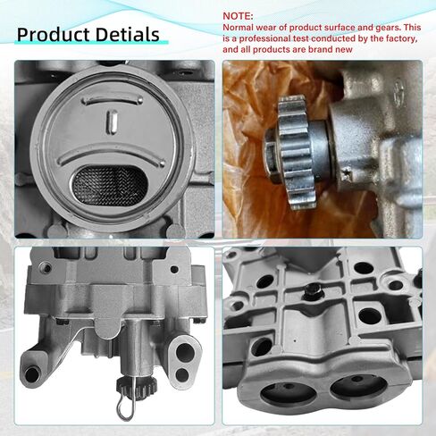23300-2G400 مجموعة توازن عمود مضخة زيت المحرك 20 أسنان متوافقة مع 2013-2016 Hyundai Santa Fe Sport Tucson 2.4L 2014-2015 Tucson 2.4L in Kuwait