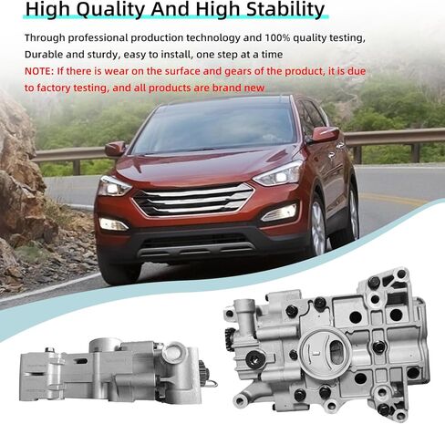 23300-2G400 مجموعة توازن عمود مضخة زيت المحرك 20 أسنان متوافقة مع 2013-2016 Hyundai Santa Fe Sport Tucson 2.4L 2014-2015 Tucson 2.4L in Kuwait