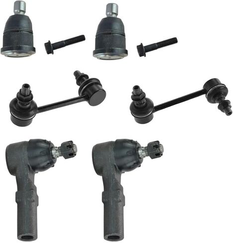 Front Control Arm Ball Joint Sway Bar Tie Rod Steering Suspension Kit 6pc for Ford for Mazda for 626 1993-1997 in Kuwait