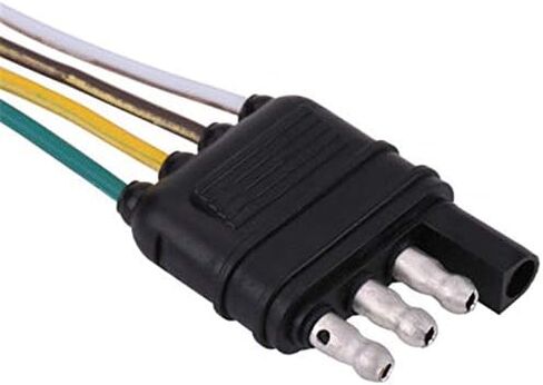 4 طريقة مسطحة 4Pin 4 أقدام / 48 بوصة مقطورة ضوء ذكر التوصيل سلك تسخير / موصل in Kuwait