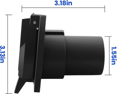 OEM Style Replacement USCAR to RV 7-Way Trailer Plug Adapter, USCAR to 7-Pin Vehicle-Side Female-End Socket for Ford, GMC, Chevy, Dodge, Silverado, Sierra, Factory 7 Pin & Tow Package Required in Kuwait