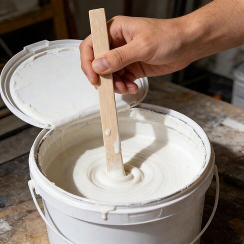 400 Pack Paint Stir Sticks, 10 Inch Natural Wood Craft Paddles for Garden Plant Labels, Paint Mixing, 10 x 0.94 x 0.12 inch in Kuwait