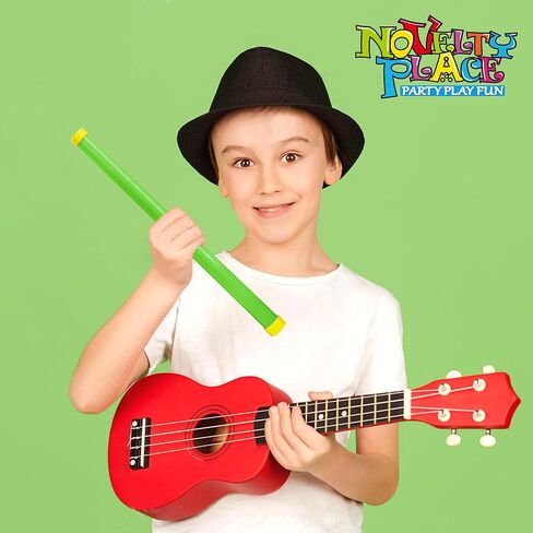 Novelty Place مقاس 16 بوصة صانعة ضوضاء أنبوبية من قطعتين - أنابيب صوتية مضحكة للحفلات - ألعاب عالية الصوت لصالح الحفلات - أخضر in Kuwait