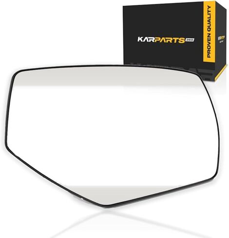 For Chevy Silverado 1500 2014 15 16 17 2018 Mirror Glass Driver Side | Non-Heated | w/Backing Plate | All Cab Types | Flat Glass Type | Replacement For 22919744 | GM1324144 in Saudi Arabia