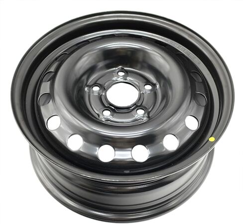 New Set of 16" 16x6.5 Inch Steel Wheel for 2013–2019 Nissan Sentra | OEM Design Replacement Rim | Black Finish | Direct Fit - OE Stock Specs | 62599 in Kuwait