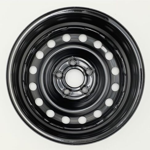 New Set of 16" 16x6.5 Inch Steel Wheel for 2013–2019 Nissan Sentra | OEM Design Replacement Rim | Black Finish | Direct Fit - OE Stock Specs | 62599 in Kuwait