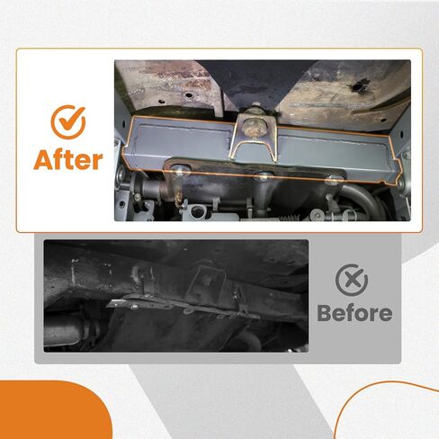 2Pcs Center Skid Plates Rust Repair Frame RH LH for Jeep Wrangler YJ 1987 1988 1989-1995 in Kuwait