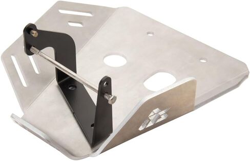 TUSK Aluminum Skid Plate Silver for Honda CRF110F 2019-2024 in Kuwait