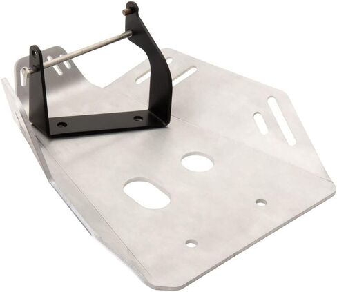 TUSK Aluminum Skid Plate Silver for Honda CRF110F 2019-2024 in Kuwait