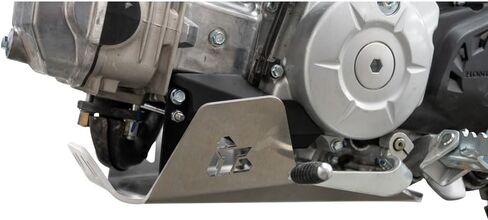TUSK Aluminum Skid Plate Silver for Honda CRF110F 2019-2024 in Kuwait
