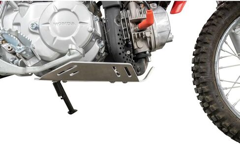 TUSK Aluminum Skid Plate Silver for Honda CRF110F 2019-2024 in Kuwait