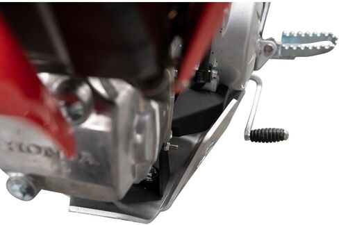 TUSK Aluminum Skid Plate Silver for Honda CRF110F 2019-2024 in Kuwait
